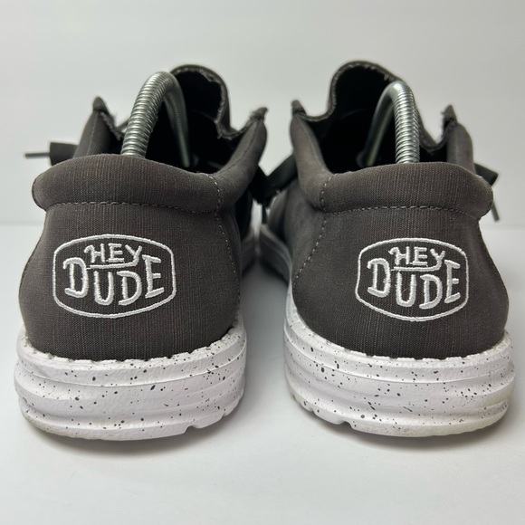 Hey Dude Men's Loafers Dark Gray Size 13 - Picture 3 of 9